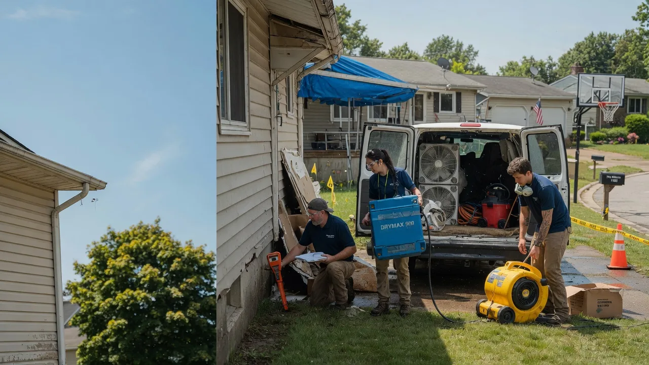 Ceiling Leak Cleanup in Parkesburg, PA near me