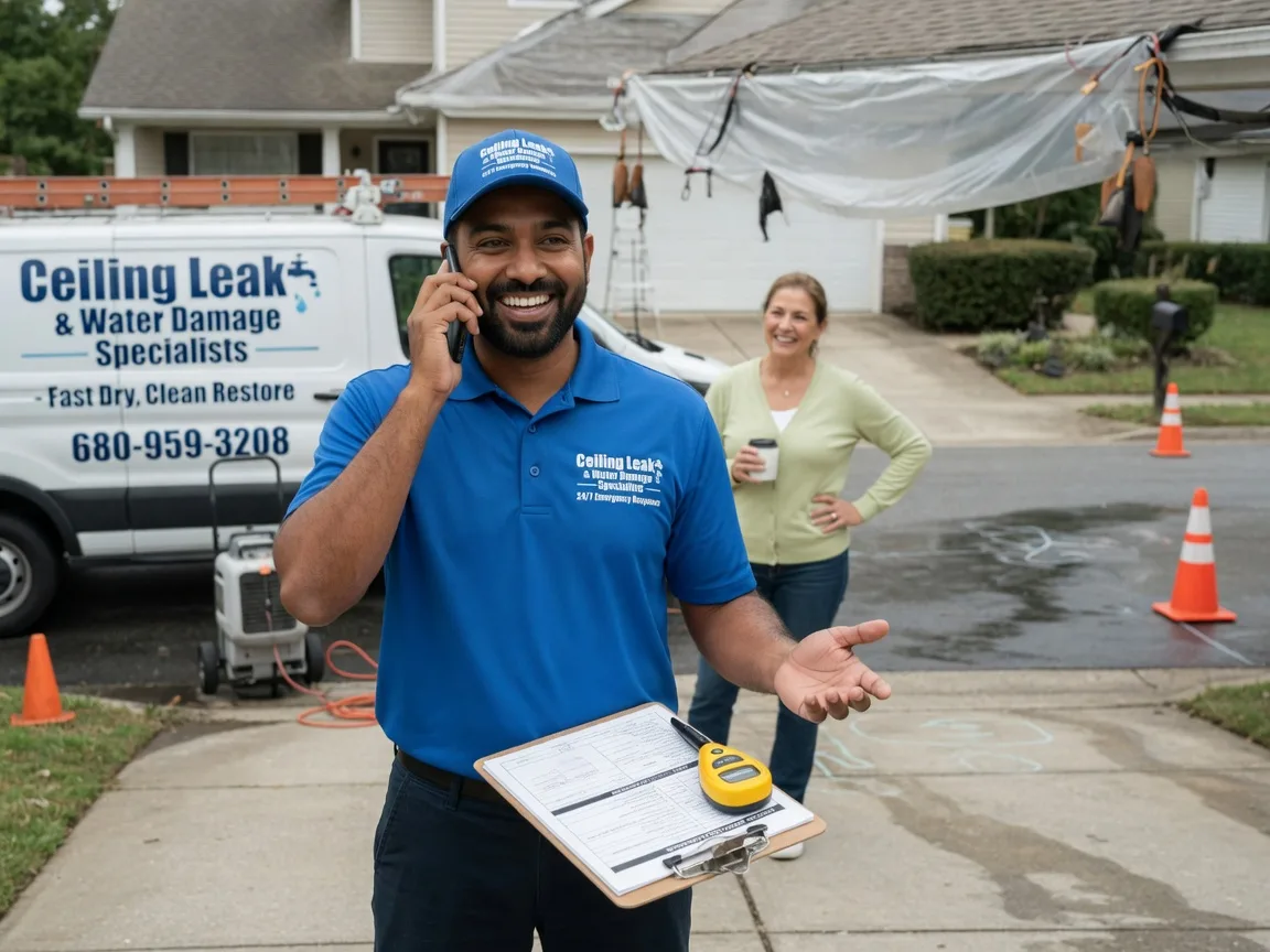Ceiling Leak Cleanup Parkesburg, PA FAQs